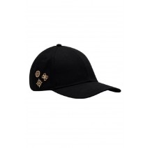 GUESS ELLA LOGO GABARDINE BSEBAL CAP ΚΑΠΕΛΟΓΥΝΑΙΚΕΙΟ BLACK
