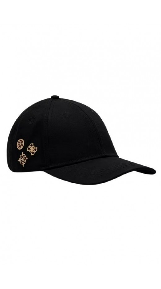 GUESS ELLA LOGO GABARDINE BSEBAL CAP ΚΑΠΕΛΟΓΥΝΑΙΚΕΙΟ BLACK