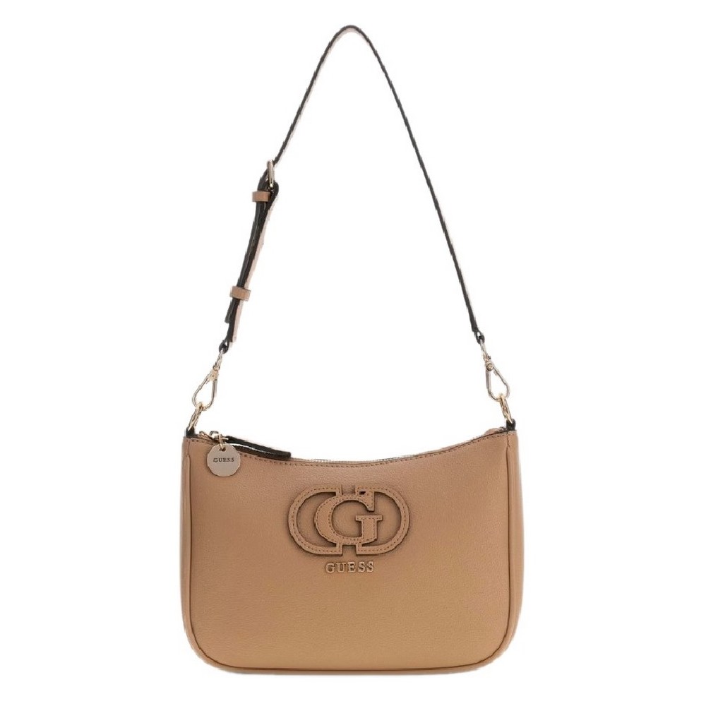 GUESS ISOLA SHOULDER BAG ΤΣΑΝΤΑ ΓΥΝΑΙΚΕΙΑ BEIGE