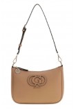 GUESS ISOLA SHOULDER BAG ΤΣΑΝΤΑ ΓΥΝΑΙΚΕΙΑ BEIGE