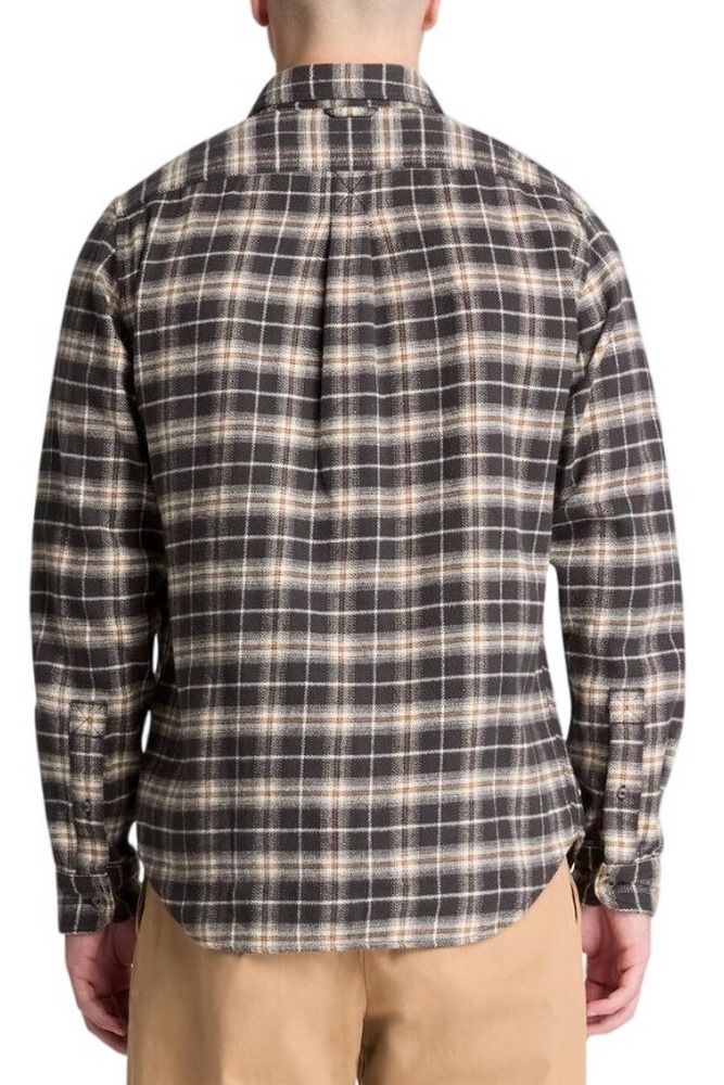TIMBERLAND FLANNEL CHECK SHIRT ΠΟΥΚΑΜΙΣΟ ΑΝΔΡΙΚΟ DARK GREY