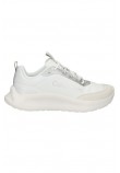 CALVIN KLEIN LIGHT EVA RUN ESS LAC NY-SU ΠΑΠΟΥΤΣΙ ΓΥΝΑΙΚΕΙΟ WHITE SILVER