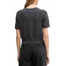 CALVIN KLEIN JEANS CHUNKY COTTON GRAPHIC VEST ΜΠΛΟΥΖΑ ΓΥΝΑΙΚΕΙΑ GREY