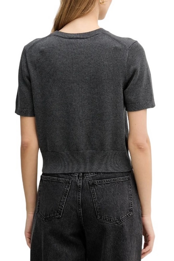 CALVIN KLEIN JEANS CHUNKY COTTON GRAPHIC VEST ΜΠΛΟΥΖΑ ΓΥΝΑΙΚΕΙΑ GREY