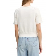 CALVIN KLEIN JEANS CHUNKY COTTON GRAPHIC VEST ΜΠΛΟΥΖΑ ΓΥΝΑΙΚΕΙΑ OFF WHITE