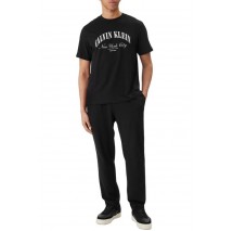 CALVIN KLEIN JEANS 20S MARCH GRAPHIC SEASONAL T-SHIRT ΜΠΛΟΥΖΑ ΑΝΔΡΙΚΗ BLACK