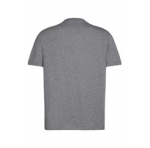 CALVIN KLEIN JEANS 20S MARCH GRAPHIC SEASONAL T-SHIRT ΜΠΛΟΥΖΑ ΑΝΔΡΙΚΗ GREY