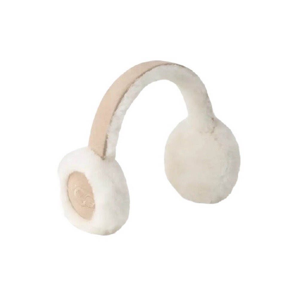 UGG W SHEEPSKIN EMBROIDERY EARMUFF 20955 ΠΡΟΣΤΑΤΕΥΤΙΚΑ ΑΥΤΙΩΝ ΓΥΝΑΙΚΕΙΑ SAND