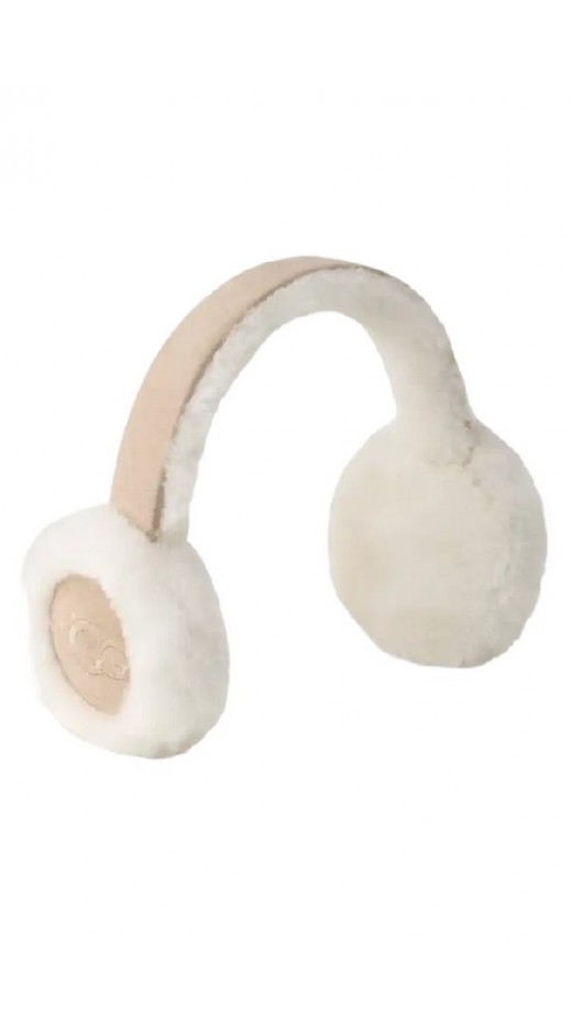 UGG W SHEEPSKIN EMBROIDERY EARMUFF 20955 ΠΡΟΣΤΑΤΕΥΤΙΚΑ ΑΥΤΙΩΝ ΓΥΝΑΙΚΕΙΑ SAND