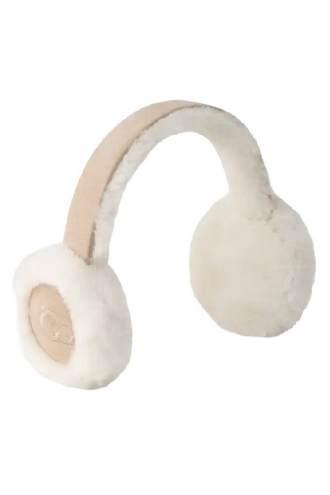 UGG W SHEEPSKIN EMBROIDERY EARMUFF 20955 ΠΡΟΣΤΑΤΕΥΤΙΚΑ ΑΥΤΙΩΝ ΓΥΝΑΙΚΕΙΑ SAND