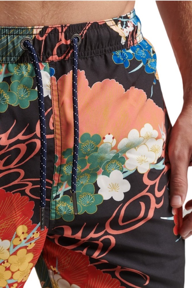 SUPERDRY D2 OVIN VINTAGE HAWAIIAN ΜΑΓΙΟ ΑΝΔΡΙΚΟ FLORAL