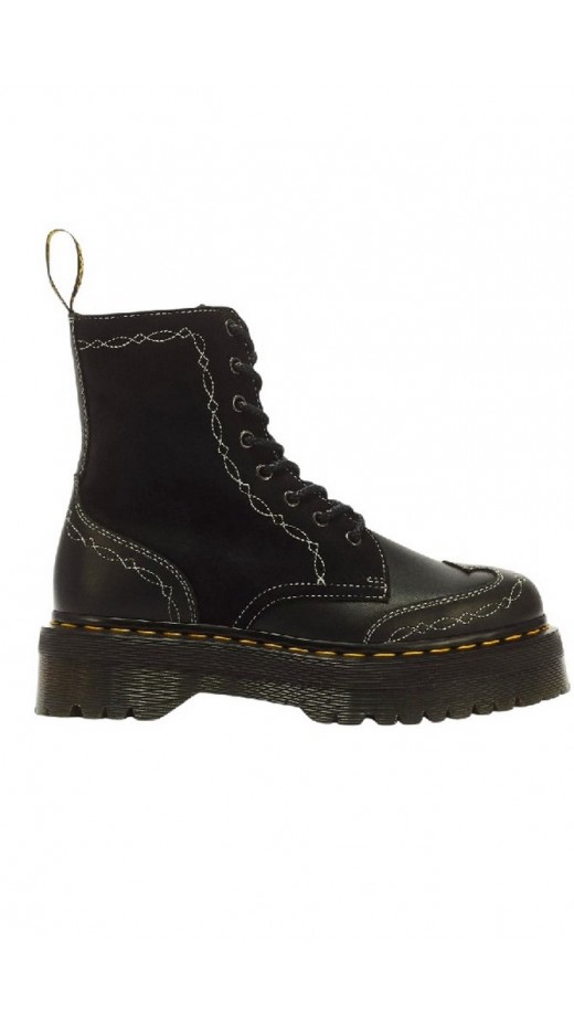 DR MARTENS JADON RODEO 8 EYE BOOT ΠΑΠΟΥΤΣΙ ΓΥΝΑΙΚΕΙΟ BLACK