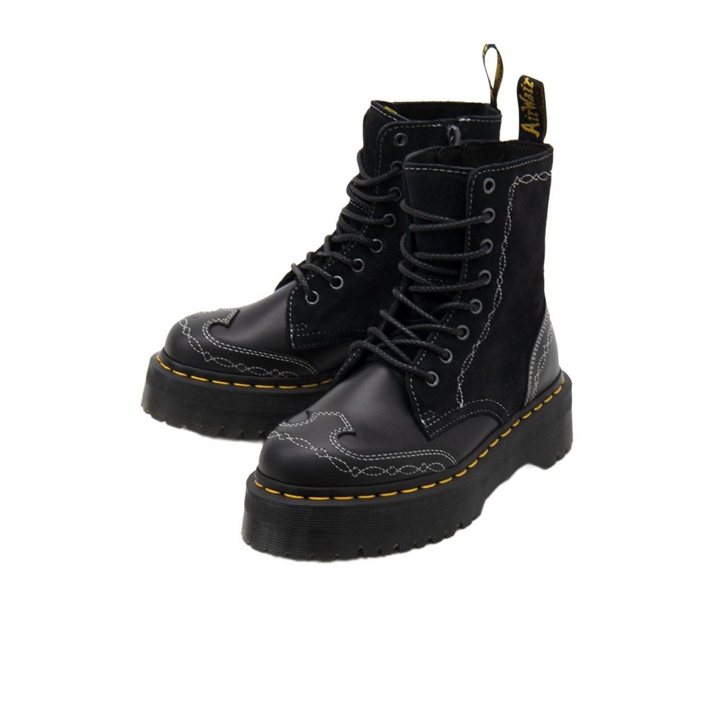 DR MARTENS JADON RODEO 8 EYE BOOT ΠΑΠΟΥΤΣΙ ΓΥΝΑΙΚΕΙΟ BLACK