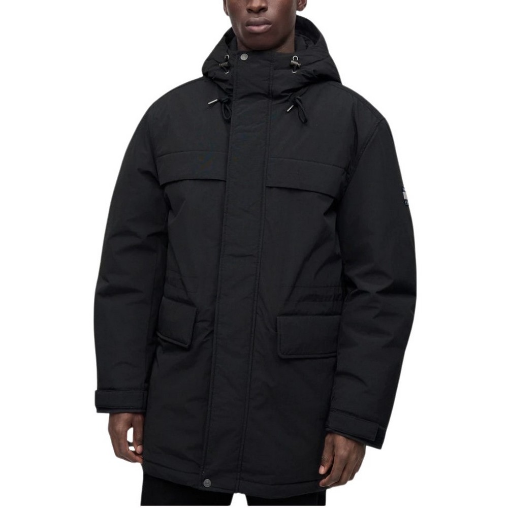 TOMMY JEANS CITY READY PARKA ΜΠΟΥΦΑΝ ΑΝΔΡΙΚΟ BLACK/BLACK