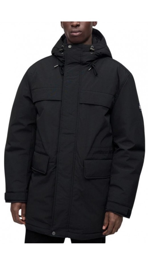 TOMMY JEANS CITY READY PARKA ΜΠΟΥΦΑΝ ΑΝΔΡΙΚΟ BLACK/BLACK