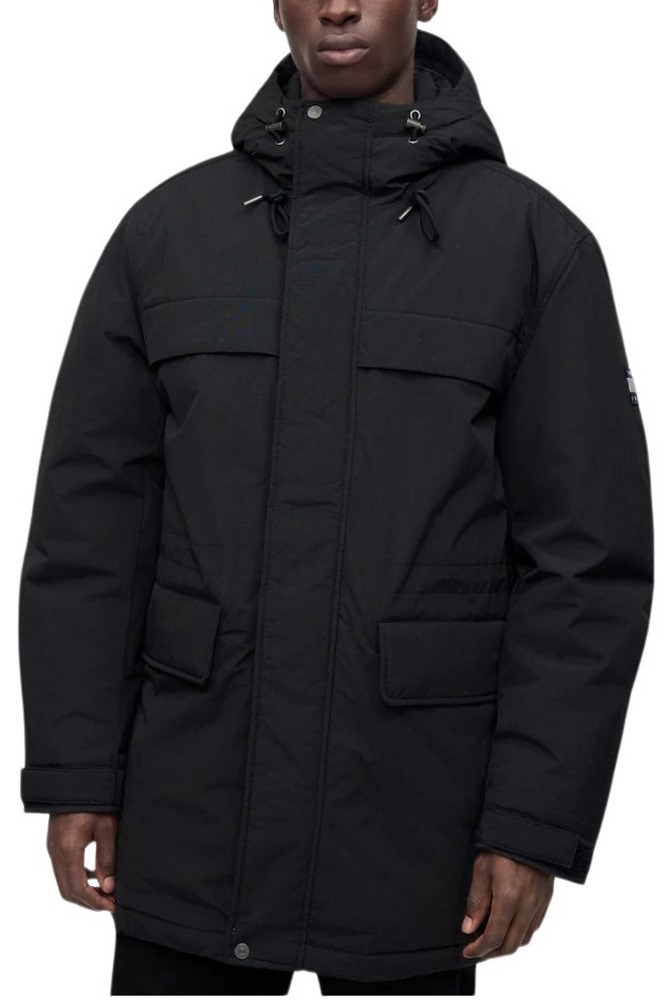 TOMMY JEANS CITY READY PARKA ΜΠΟΥΦΑΝ ΑΝΔΡΙΚΟ BLACK/BLACK