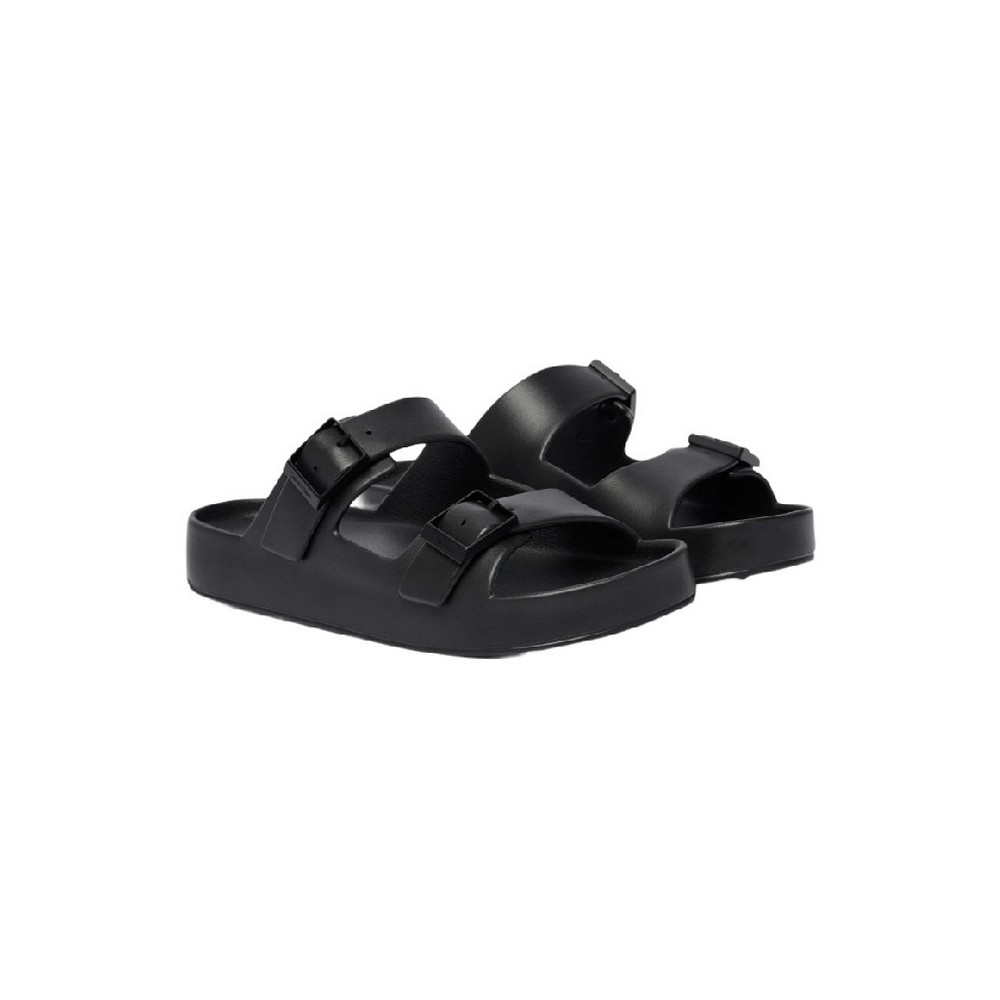 CALVIN KLEIN ERGON EVA DOUBLE BAR SANDAL ΠΑΝΤΟΦΛΑ ΑΝΔΡΙΚΗ BLACK/BLACK