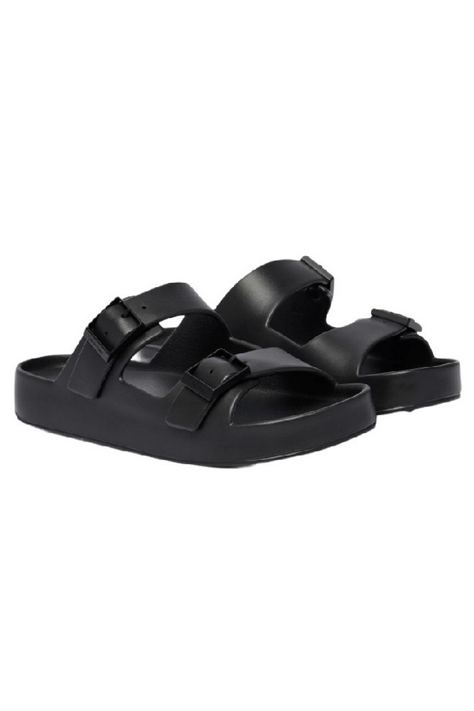 CALVIN KLEIN ERGON EVA DOUBLE BAR SANDAL ΠΑΝΤΟΦΛΑ ΑΝΔΡΙΚΗ BLACK/BLACK