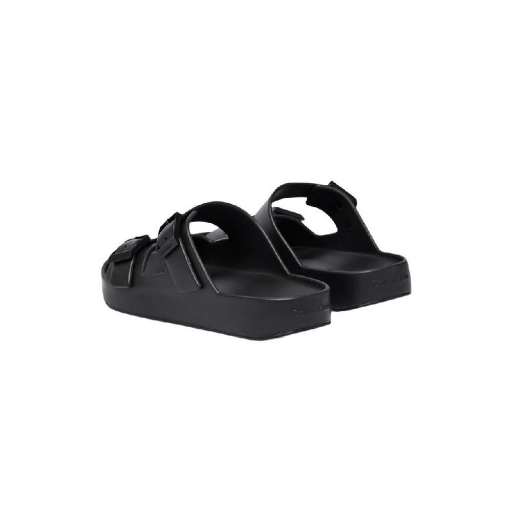 CALVIN KLEIN ERGON EVA DOUBLE BAR SANDAL ΠΑΝΤΟΦΛΑ ΑΝΔΡΙΚΗ BLACK/BLACK