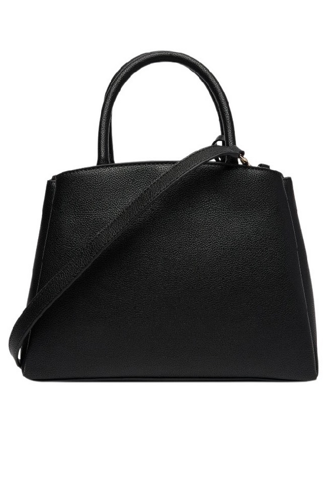 GUESS ISOLA 3 COMP SATCHEL ΤΣΑΝΤΑ ΓΥΝΑΙΚΕΙΑ BLACK