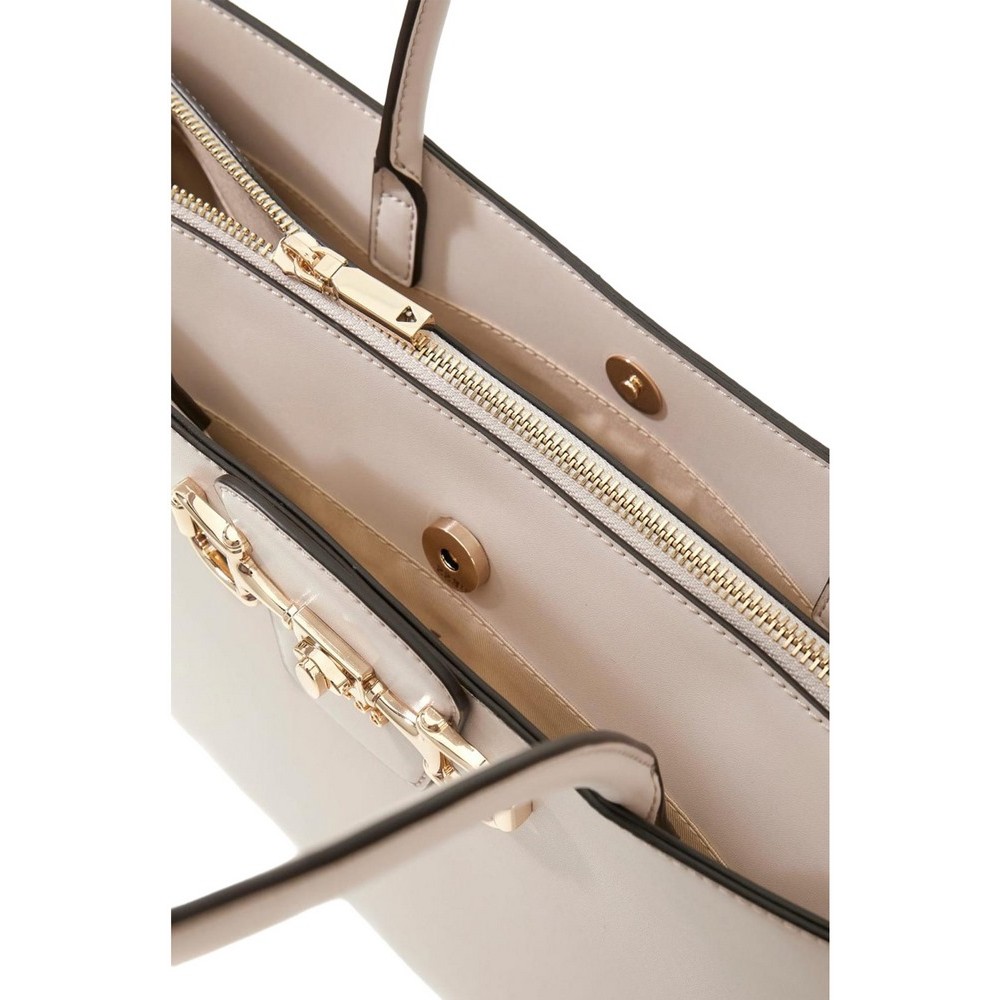 GUESS JANIE GIRLFRIEND CARRYALL ΤΣΑΝΤΑ ΓΥΝΑΙΚΕΙΑ STONE