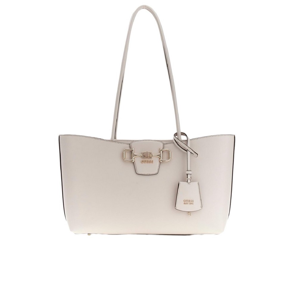 GUESS JANIE GIRLFRIEND CARRYALL ΤΣΑΝΤΑ ΓΥΝΑΙΚΕΙΑ STONE