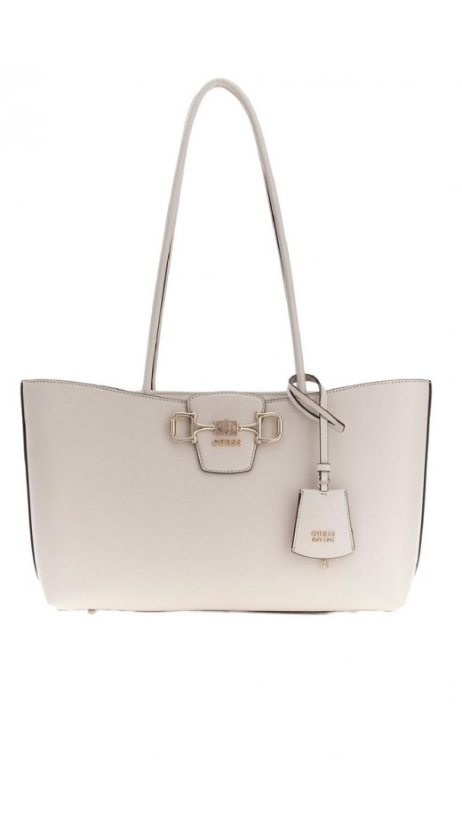 GUESS JANIE GIRLFRIEND CARRYALL ΤΣΑΝΤΑ ΓΥΝΑΙΚΕΙΑ STONE