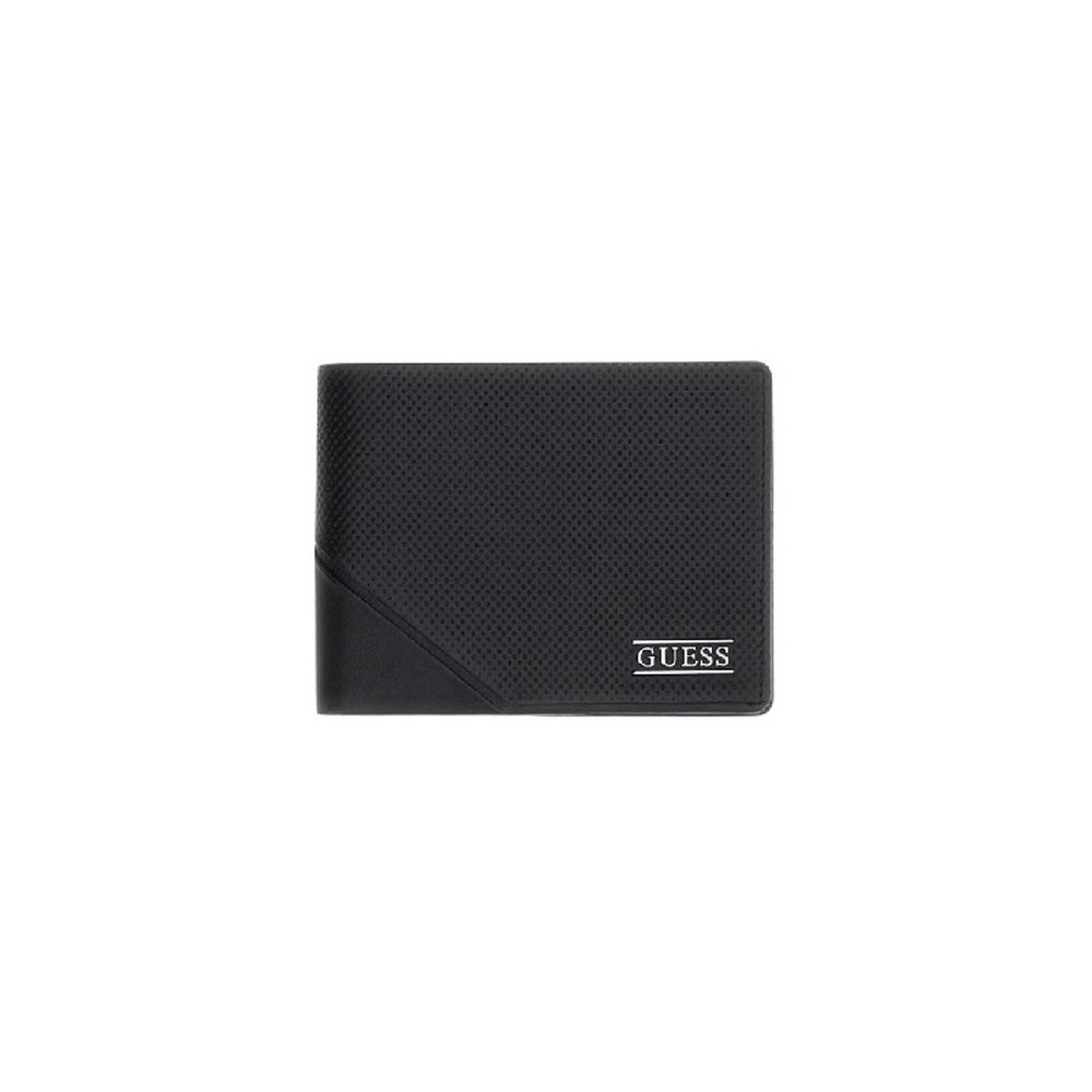 GUESS BOSTON BIFOLD SMBOSPLEA20 ΠΟΡΤΟΦΟΛΙ ΑΝΔΡΙΚΟ BLACK