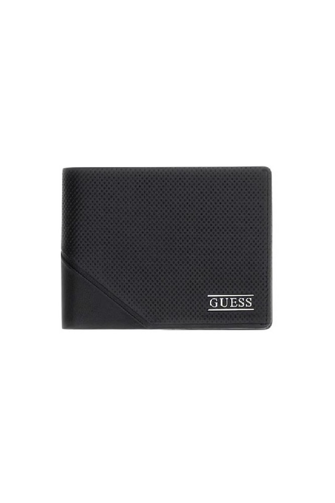 GUESS BOSTON BIFOLD SMBOSPLEA20 ΠΟΡΤΟΦΟΛΙ ΑΝΔΡΙΚΟ BLACK