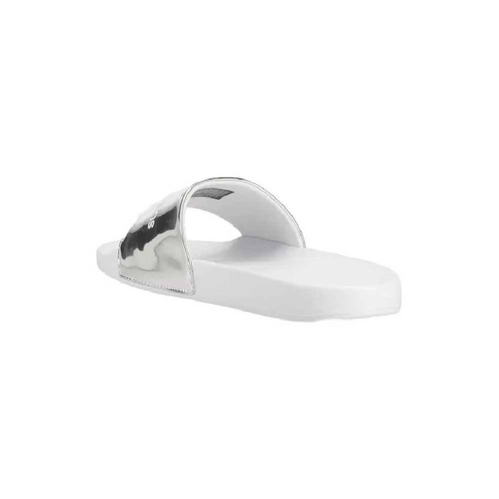 CALVIN KLEIN JEANS SLIDE SILVER MONOGRAM ΠΑΝΤΟΦΛΑ ΓΥΝΑΙΚΕΙΑ SILVER