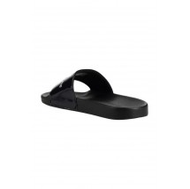 CALVIN KLEIN JEANS SLIDE SILVER MONOGRAM ΠΑΝΤΟΦΛΑ ΓΥΝΑΙΚΕΙΑ BLACK