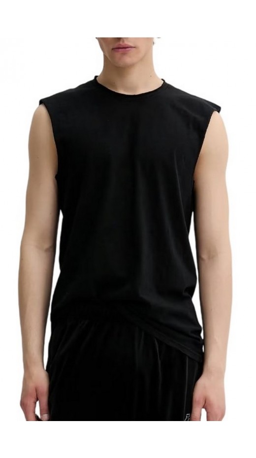 SUPERDRY D3 OVIN RAW EDGE SLUB TANK ΑΜΑΝΙΚΗ ΜΠΛΟΥΖΑ ΑΝΔΡΙΚΗ BLACK