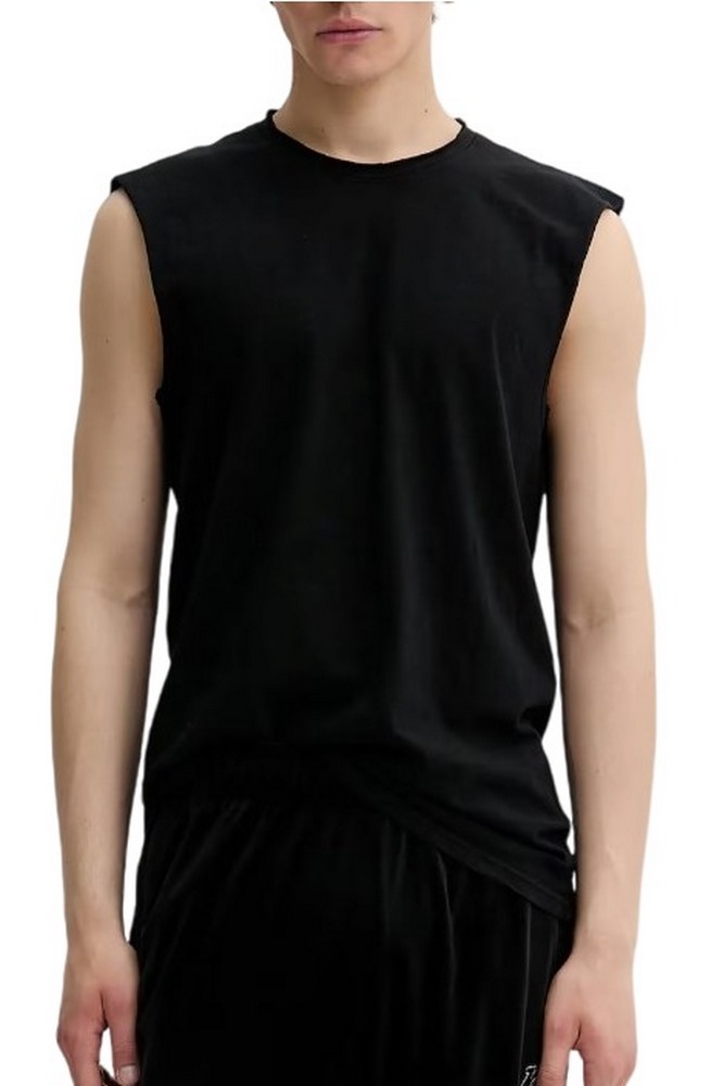 SUPERDRY D3 OVIN RAW EDGE SLUB TANK ΑΜΑΝΙΚΗ ΜΠΛΟΥΖΑ ΑΝΔΡΙΚΗ BLACK