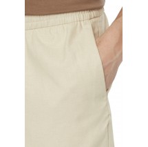CALVIN KLEIN STRAIGHT LINEN 7" PULL ON SHORT ΣΟΡΤΣ ΑΝΔΡΙΚΟ SAND