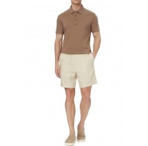 CALVIN KLEIN STRAIGHT LINEN 7" PULL ON SHORT ΣΟΡΤΣ ΑΝΔΡΙΚΟ SAND