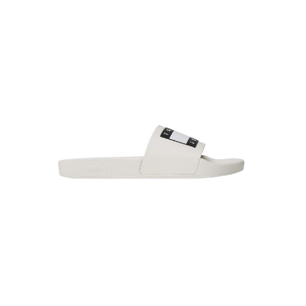 TOMMY JEANS POOL SLIDE ESS ΠΑΝΤΟΦΛΕΣ ΑΝΔΡΙΚΕΣ WHITE