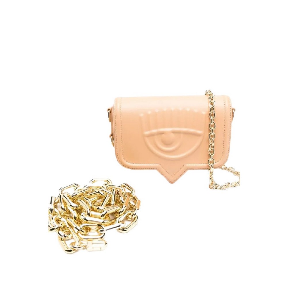 CHIARA FERRAGNI RANGE A-EYELIKE BAGS SMOOTH CALF ΤΣΑΝΤΑ ΓΥΝΑΙΚΕΙΑ BEIGE