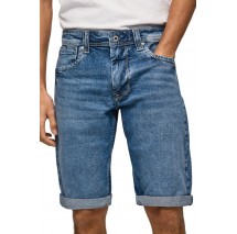 PEPE  JEANS CASH SHORT ΒΕΡΜΟΥΔΑ ΑΝΔΡΙΚΗ BLUΕ DENIM