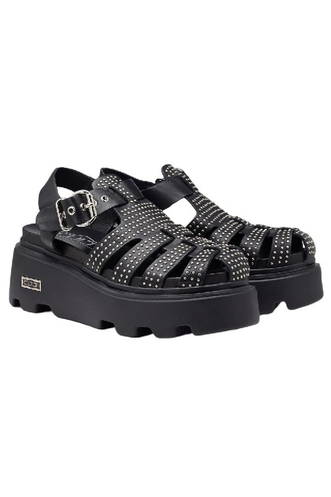 CULT NEW ROCK BLACK/SILVER STUDS ΠΕΔΙΛΟ ΓΥΝΑΙΚΕΙΟ BLACK