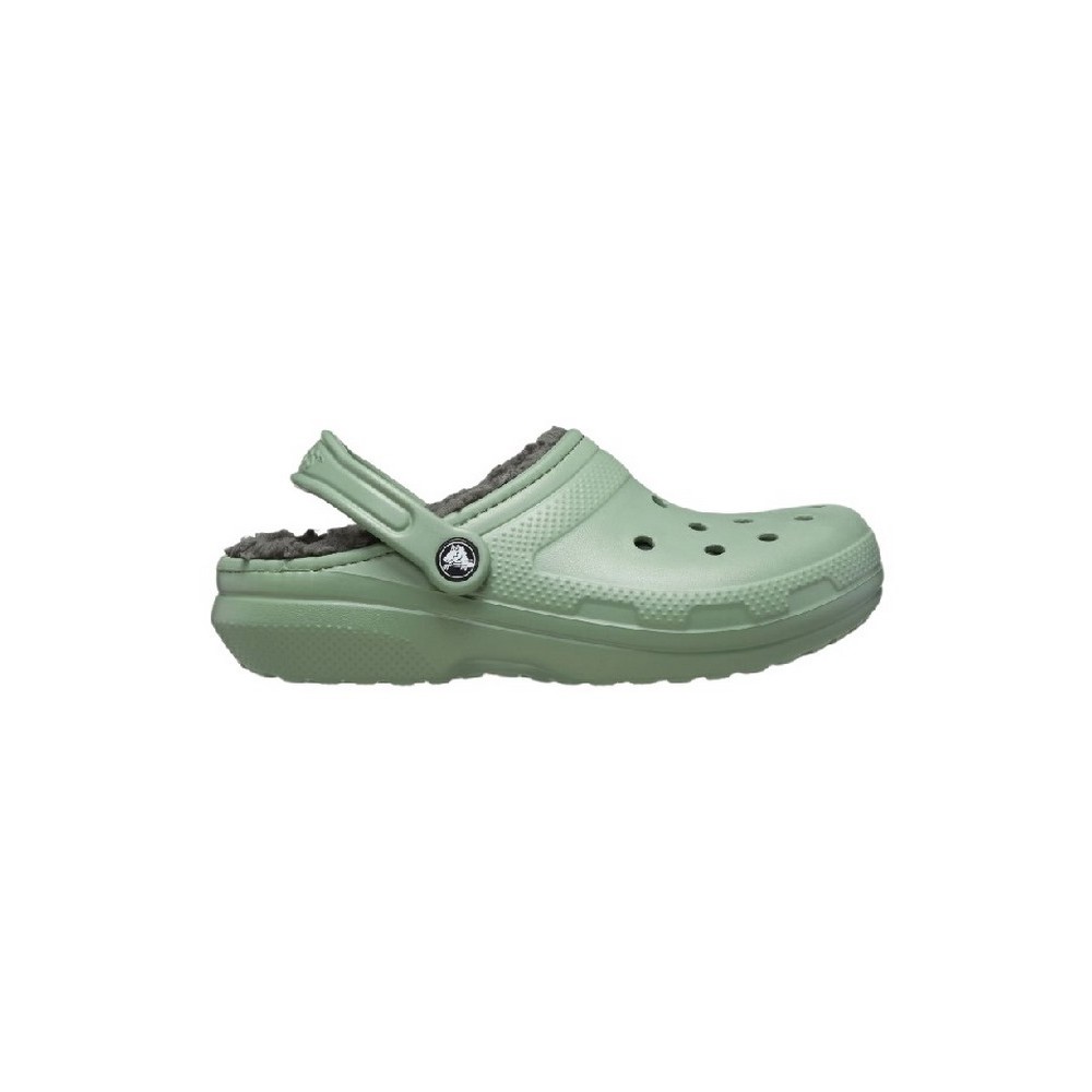 CROCS CLASSIC LINED CLOG UNISEX ΠΕΔΙΛΟ GREEN