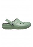 CROCS CLASSIC LINED CLOG UNISEX ΠΕΔΙΛΟ GREEN