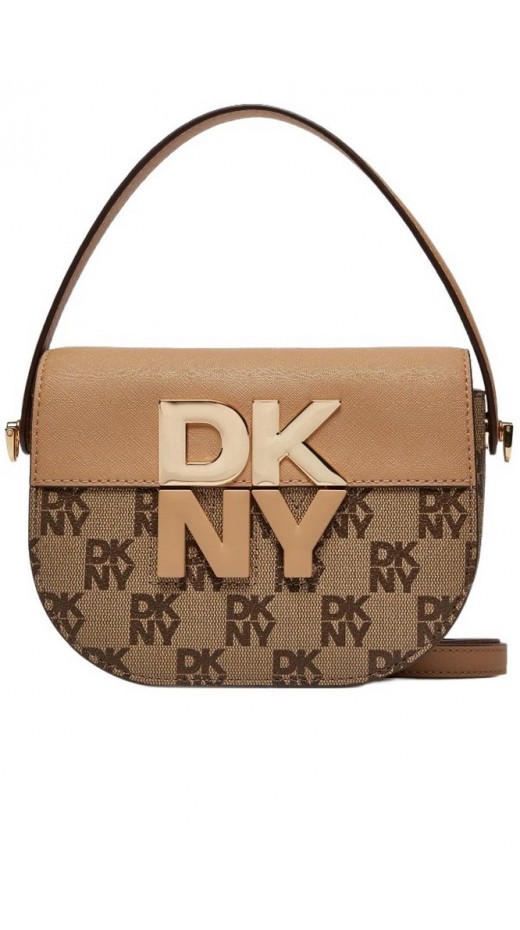 DKNY ECHO CROSS BODY HANDBAG ΤΣΑΝΤΑ ΓΥΝΑΙΚΕΙΑ BEIGE