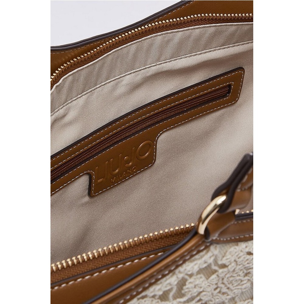 LIU JO FERIELLE AA6208J3865 TOTE BAG ΤΣΑΝΤΑ ΓΥΝΑΙΚΕΙΑ OFF WHITE