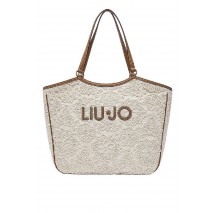 LIU JO FERIELLE AA6208J3865 TOTE BAG ΤΣΑΝΤΑ ΓΥΝΑΙΚΕΙΑ OFF WHITE