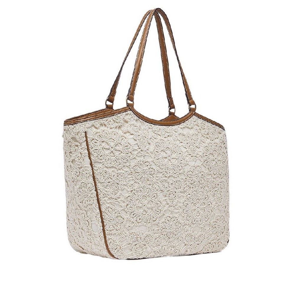 LIU JO FERIELLE AA6208J3865 TOTE BAG ΤΣΑΝΤΑ ΓΥΝΑΙΚΕΙΑ OFF WHITE