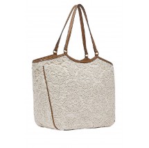 LIU JO FERIELLE AA6208J3865 TOTE BAG ΤΣΑΝΤΑ ΓΥΝΑΙΚΕΙΑ OFF WHITE
