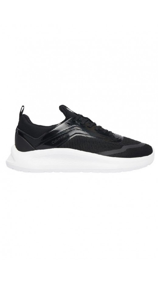 CALVIN KLEIN LIGHT EVA RUN LACEUP SOCK JELLY ΠΑΠΟΥΤΣΙ ΓΥΝΑΙΚΕΙΟ BLACK/WHITE