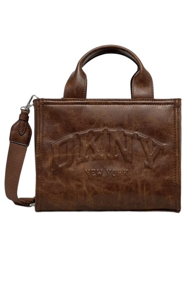 DKNY HADLEE SM TOTE HANDBAG ΤΣΑΝΤΑ ΓΥΝΑΙΚΕΙΑ COFFEE