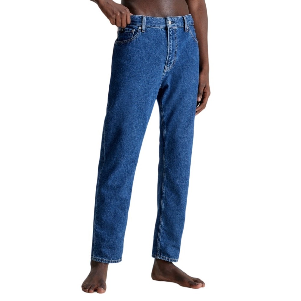 CALVIN KLEIN JEANS DAD JEAN ΠΑΝΤΕΛΟΝΙ ΑΝΔΡΙΚΟ BLUΕ DENIM