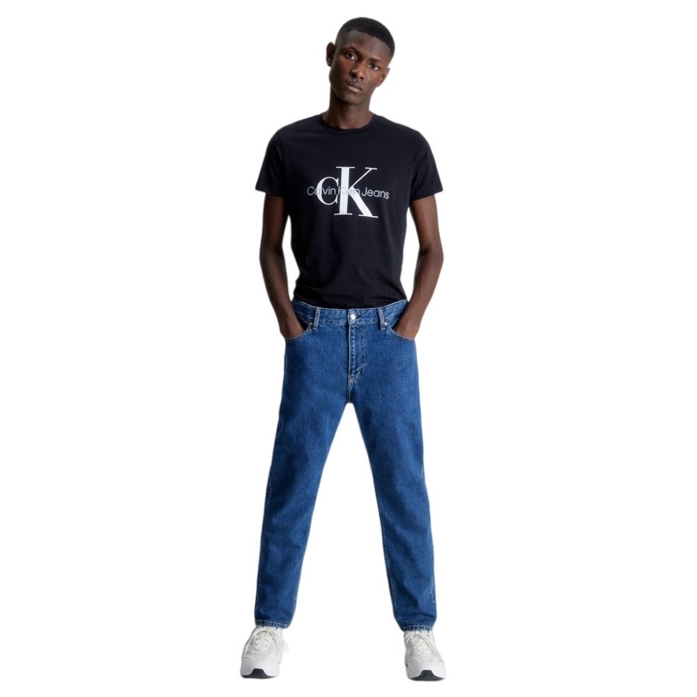CALVIN KLEIN JEANS DAD JEAN ΠΑΝΤΕΛΟΝΙ ΑΝΔΡΙΚΟ BLUΕ DENIM